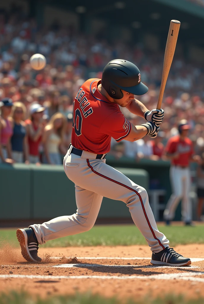 Star hitting hitting to the women generate photo