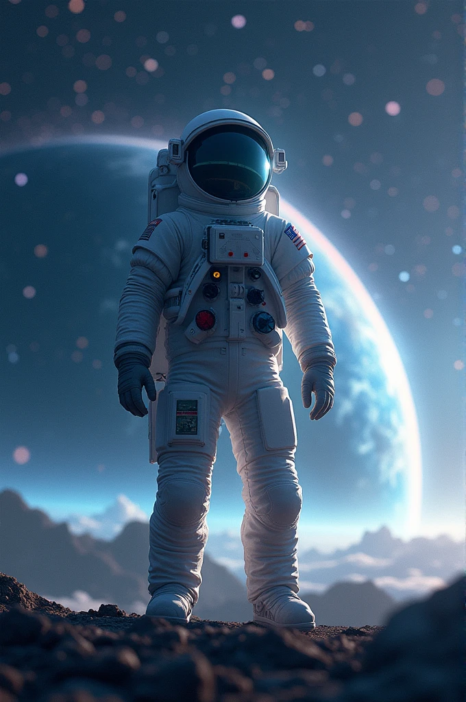 Make a picture of an astronaut 