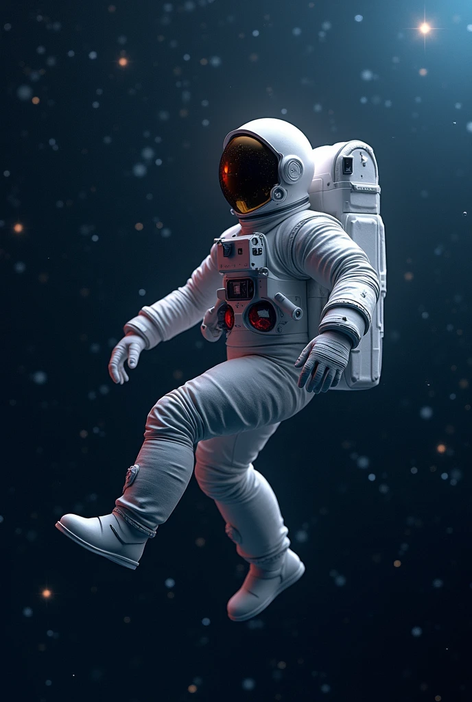 Make a picture of an astronaut in space 