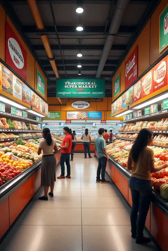 (photorealism:1.2), Thakadickal Super market