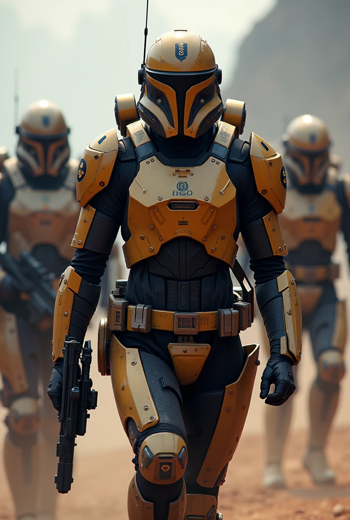 An oc trooper regiment with a totally original design