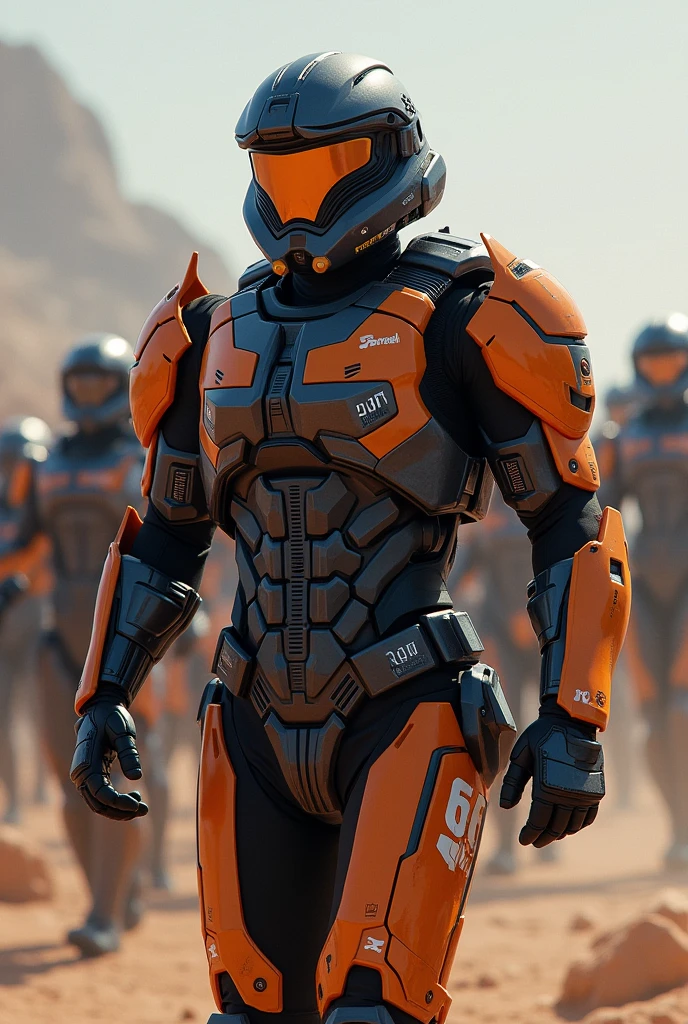 An oc trooper regiment with a totally original design