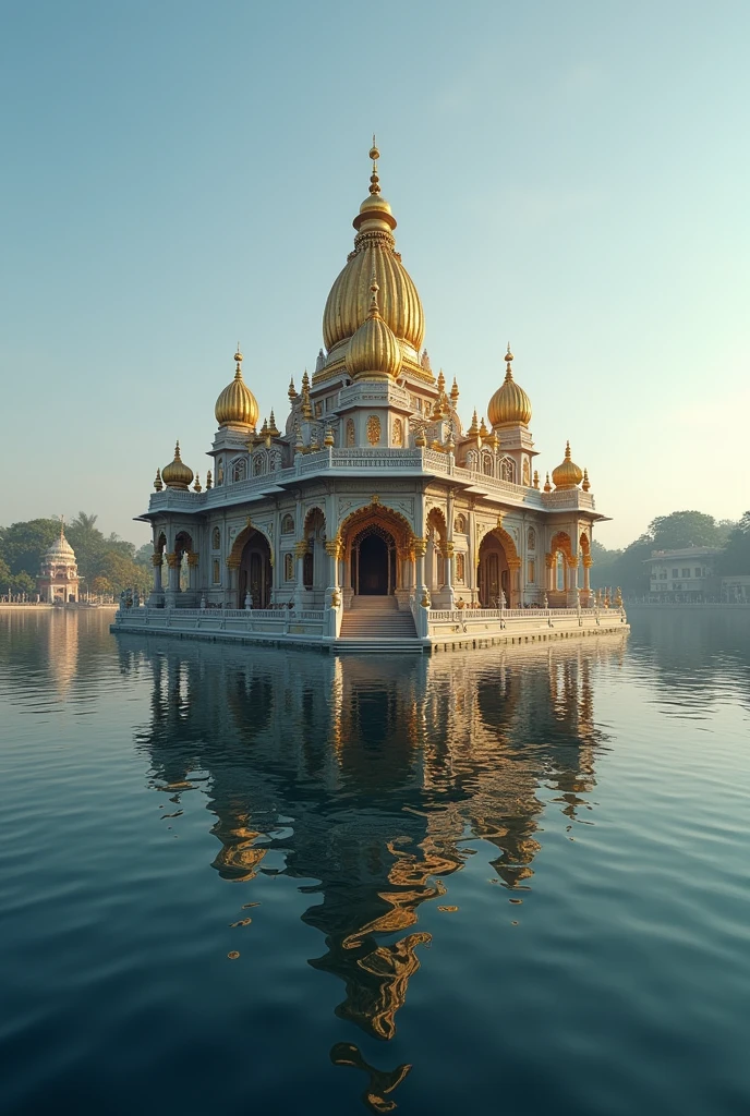 Kashi vishwanath Mandir water ke bich Mai hai mahadev 

