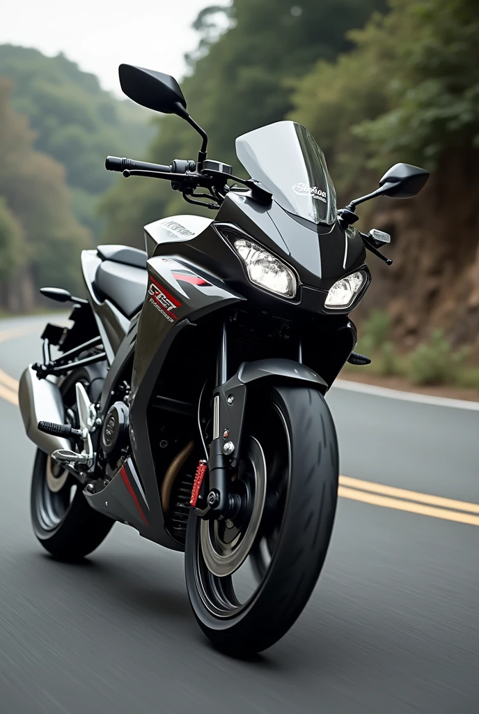 Indian motebike pulsar rs200 real photo