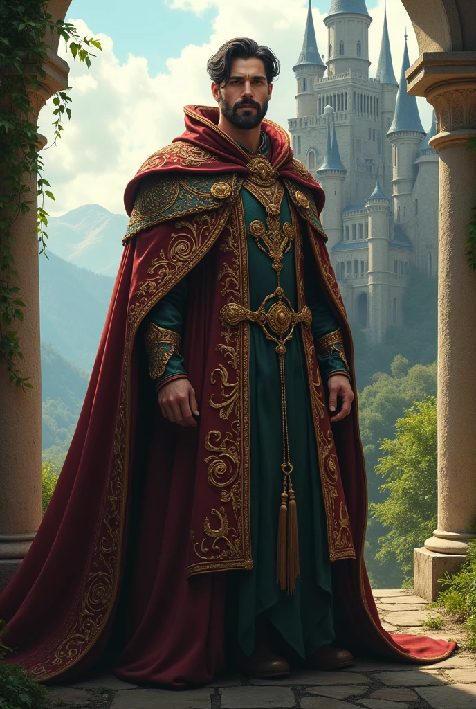 Wilbur Soot as a Fantasy Prince.