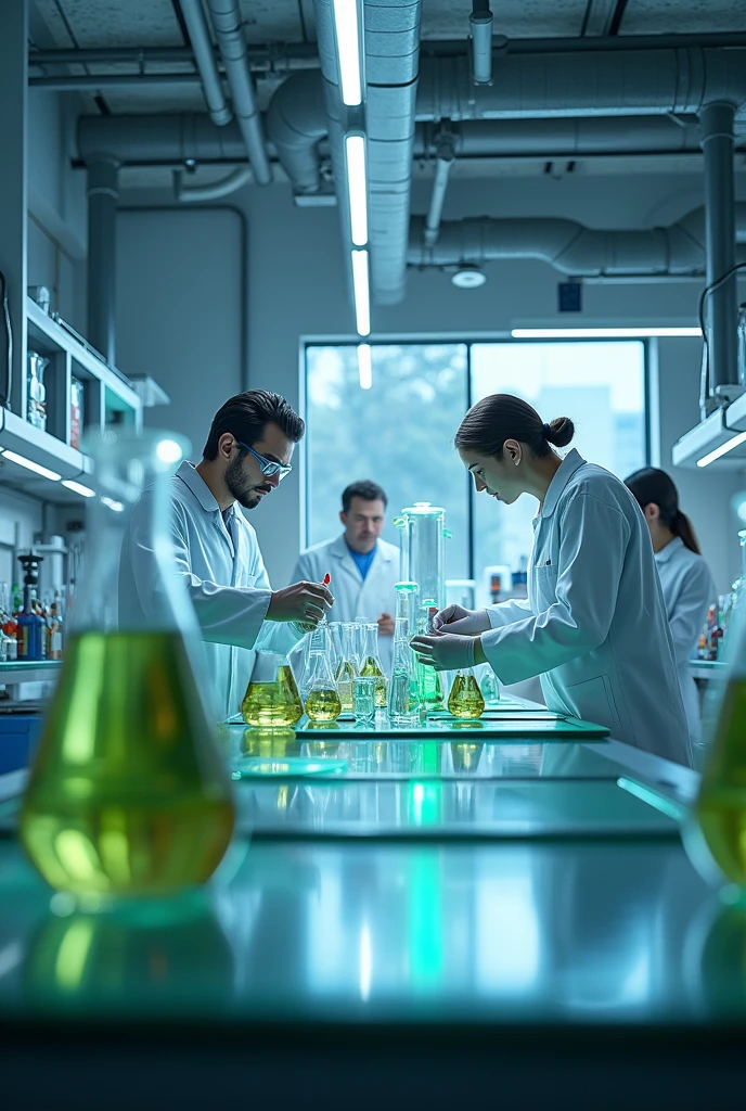 generates images of the production of biodegradable polymers