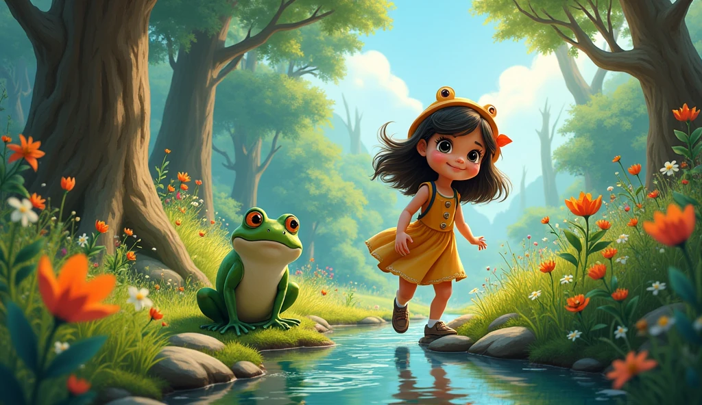 Margo a  and a froggy want to search something special