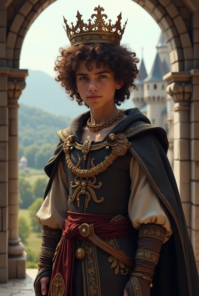 Wilbur Soot as a medieval Prince.