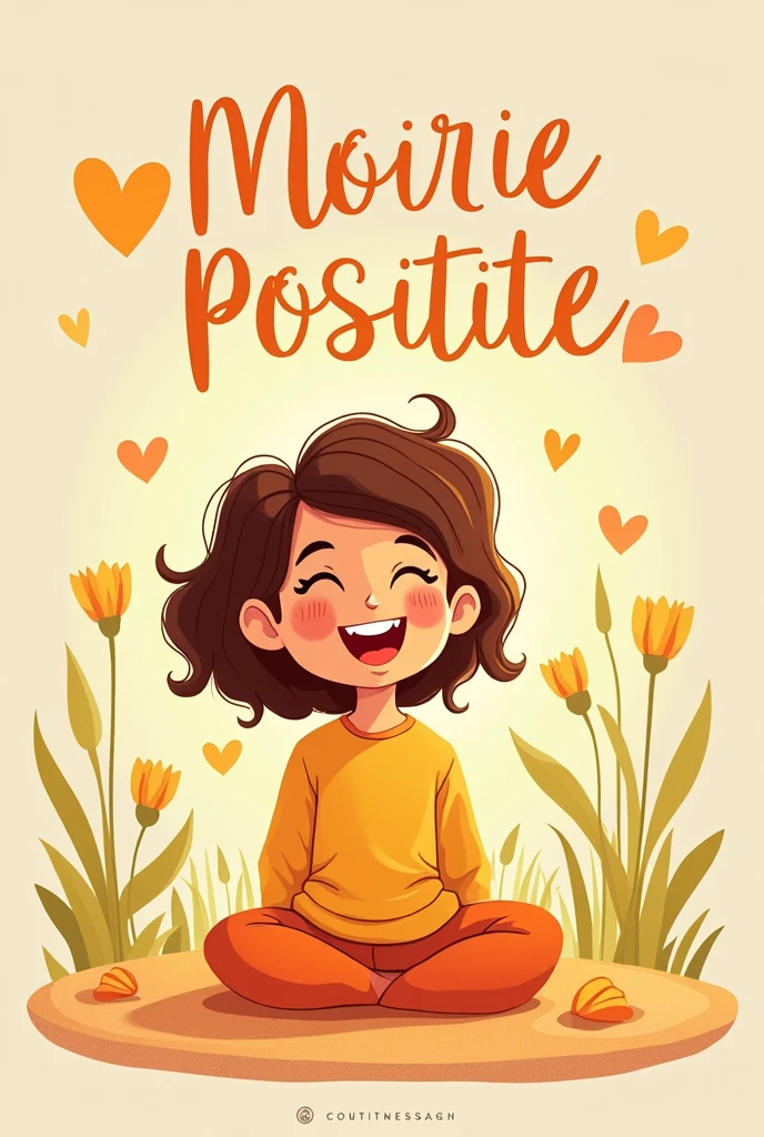 Graphic Illustration,character, a positive message