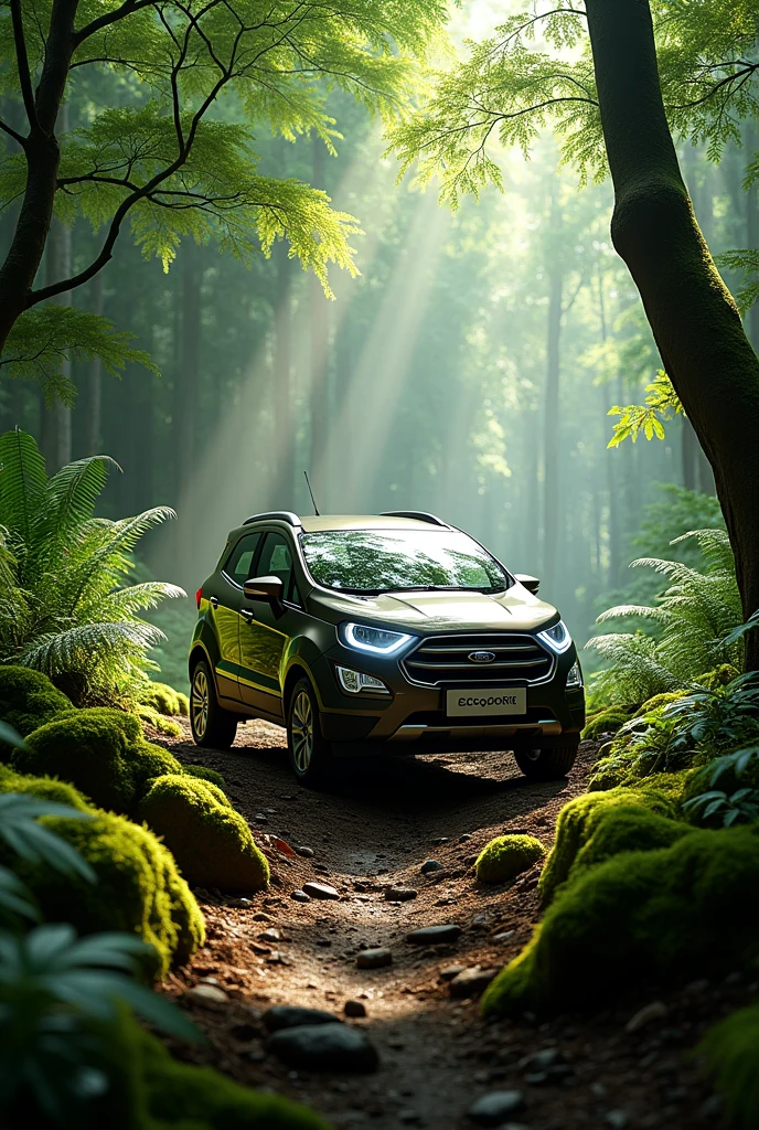 Ford ecosport in forest