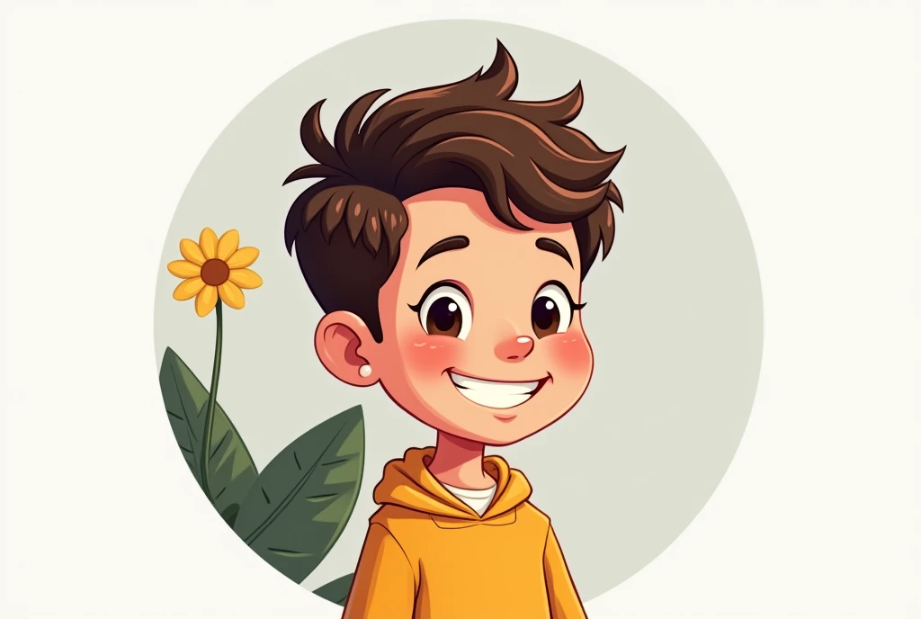 Avatar illustration : Create a custom avatar that represents a strong, friendly personality. Can be a cartoon version, An icon. Avatars provide privacy while expressing your unique style