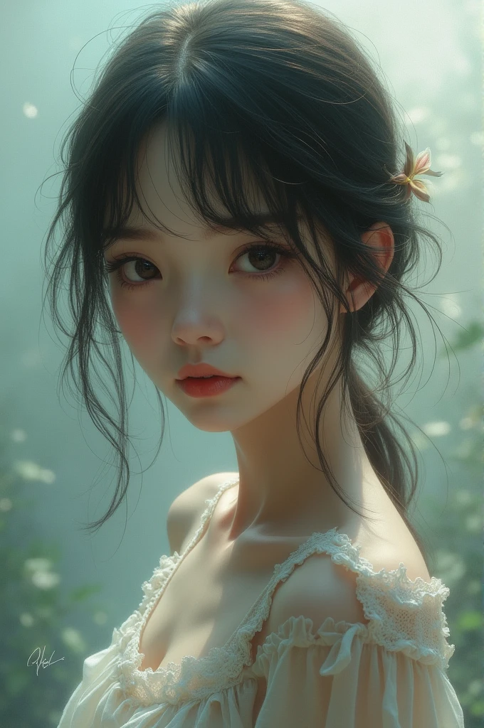 One girl 1