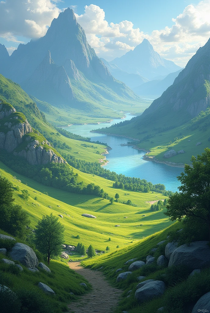 draw landscape