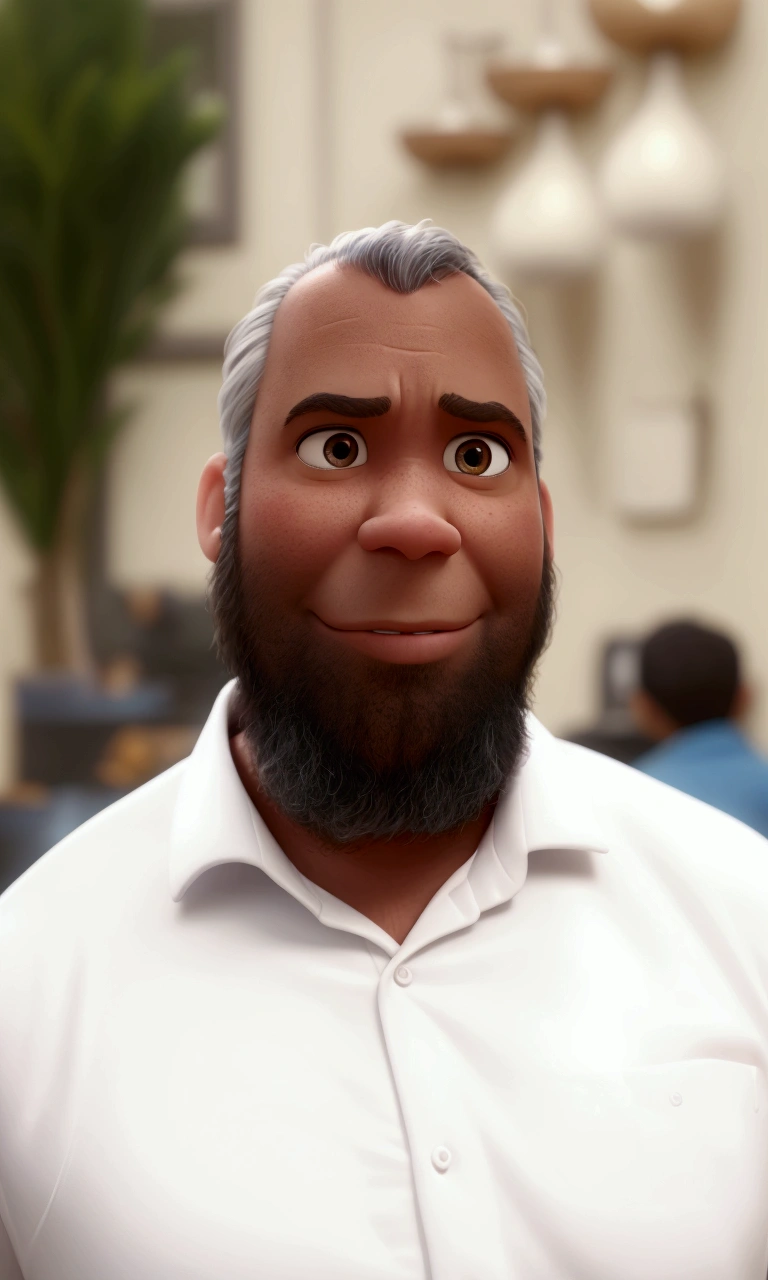 Create Pixar cartoon version of this image 