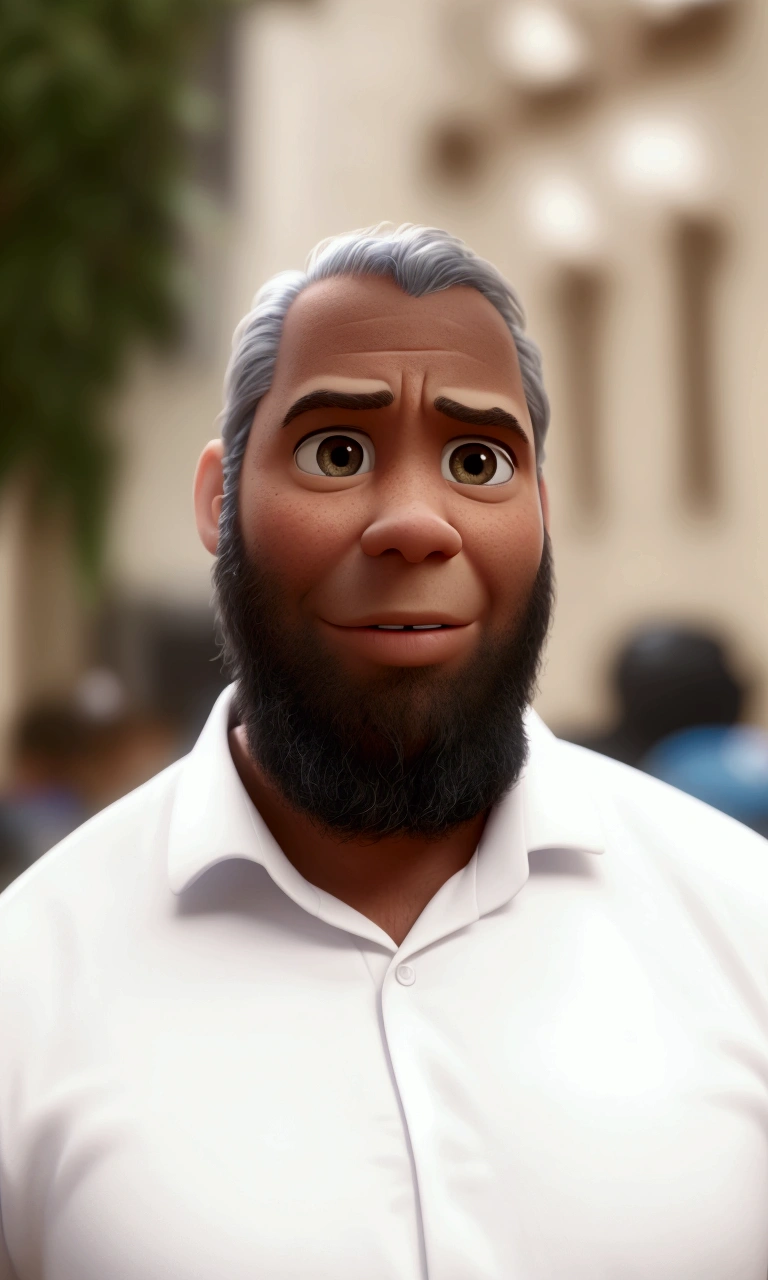 Create Pixar cartoon version of this image