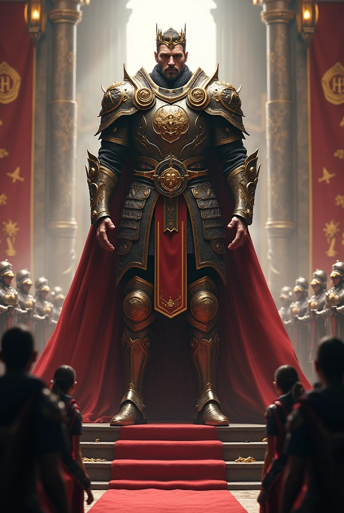 Kneel before the King of Warriors
