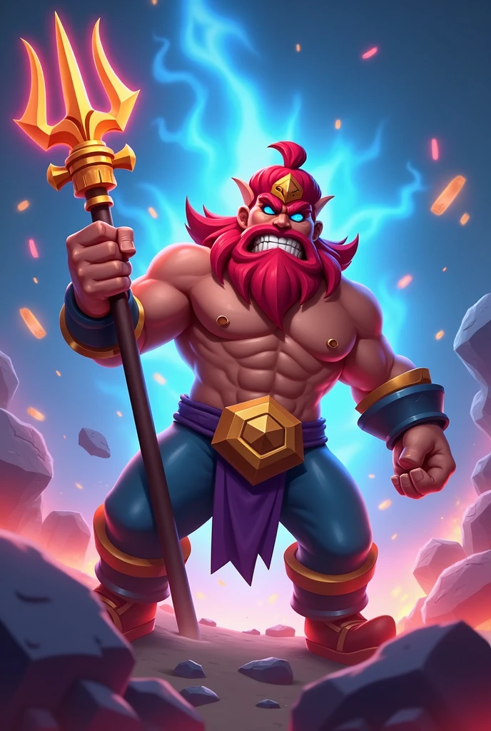 Trident brawlstar themed Player icon