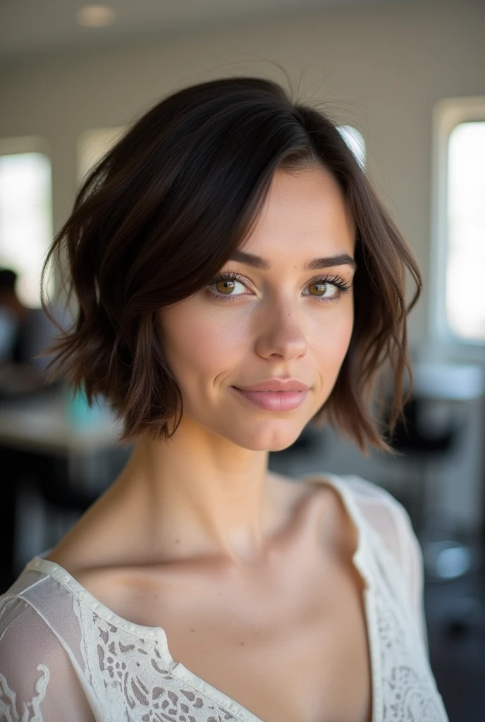Haircuts for round faces
