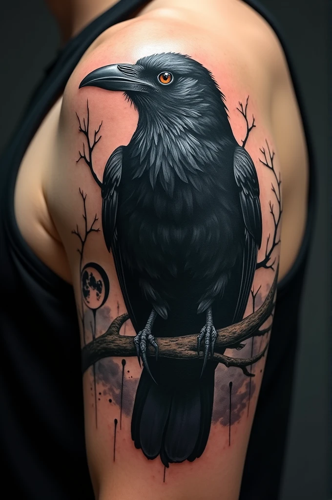 Crow tattoo