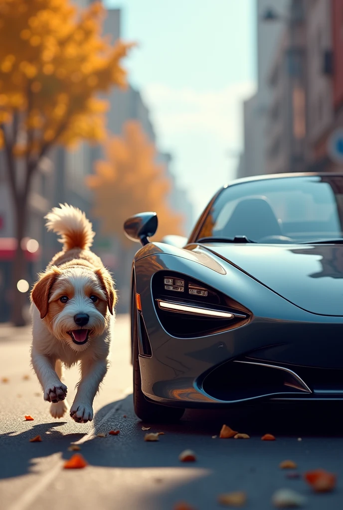 Car + dog
images combine