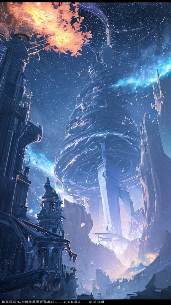 A breathtakingly detailed 3D render of a celestial night sky, set against a deep shade of indigo, with a multitude of twinkling stars scattered across the canvas, amidst which several shooting stars streak across the horizon, leaving behind trails of vibrant, glowing embers that illuminate the darkness. The scene is bathed in a ring light, casting an ethereal glow on the surroundings, while the entire atmosphere is infused with an exaggerated sense of wonder and magic, reminiscent of Pixar's signature style. The 3D model is meticulously crafted, boasting intricate textures and detailed geometry, with a vibrant color palette that pops against the dark sky, courtesy of the advanced rendering capabilities of Unreal Engine, Octane Engine, and Vray. The overall aesthetic is one of enchantment and awe, inviting the viewer to step into this fantastical, dreamlike realm.