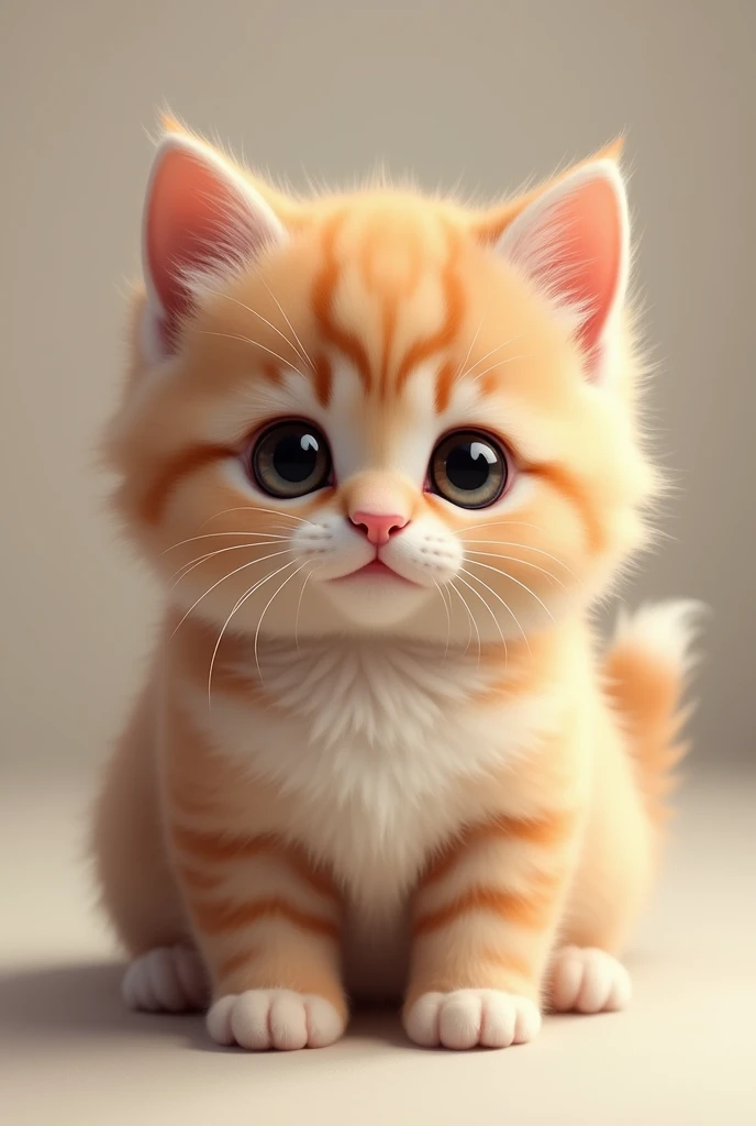 Realistic cute cat pic
