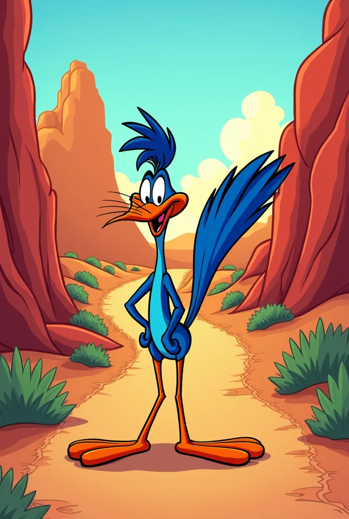 Looney Toones Road Runner Bald