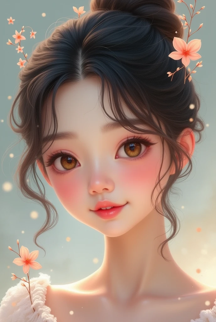 A cute asian girl 
