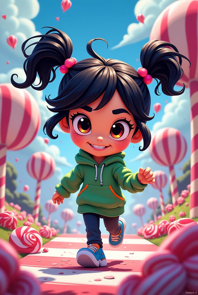 Vanellope von Schweetz Japanese anime version