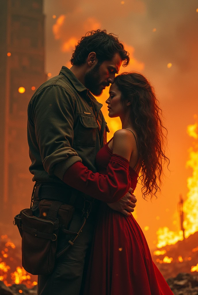 A man let the  world burn to save the girl he loved