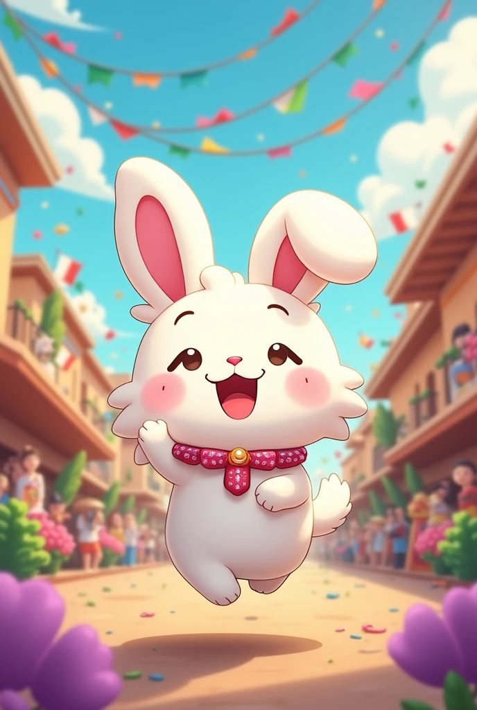 Hey, I need a picture of Cinnamoroll celebrating on September 15th here in Mexico
