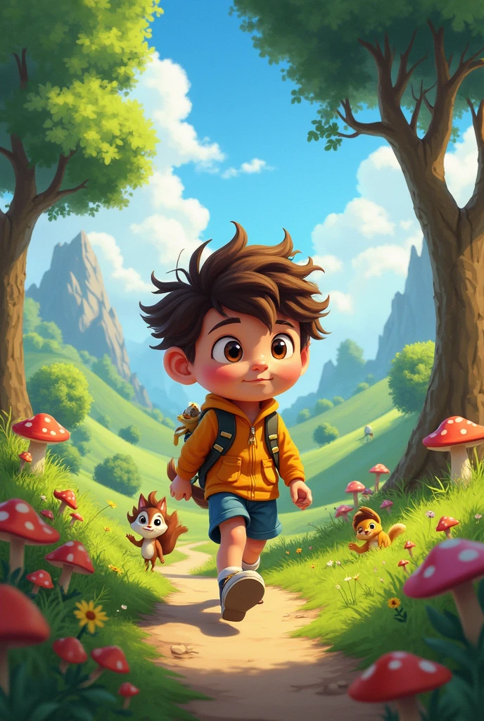 Generate image of chapter adventure of Toto from book moments of class 9 
