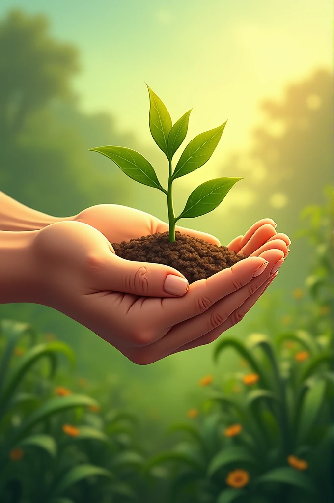 Hands that cultivate crops cannot accumulate wealth.. - Hands that accumulate wealth cannot cultivate crops..
Create a beautiful animated crops picture