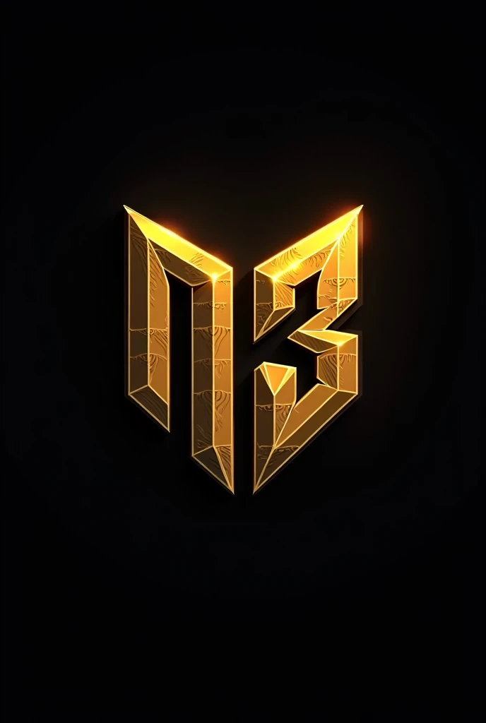 Football crest for a team called Manchester Bricks, black with gold