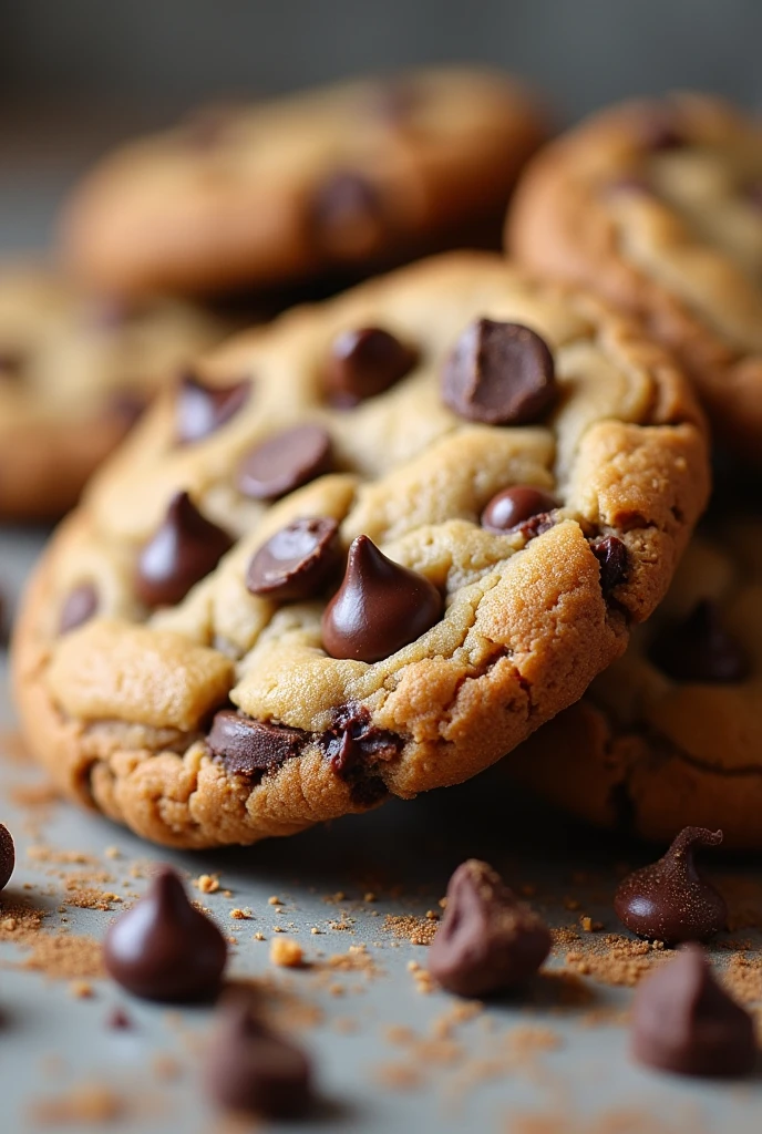The cookies which is soft and muddy and dirty 