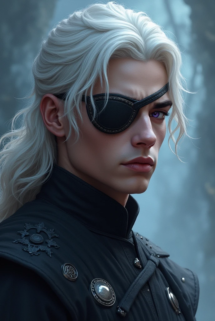 A young Targaryen man with one eye