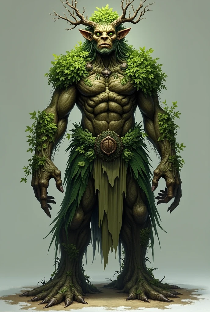 Sylvanar - Guardians of the ForestVisual Description: The Sylvanar are about two meters tall., with bodies that look like living trees. Their skins are textured like oak bark, with moss and leaves growing in some parts. His eyes are a deep green, radiating serenity and wisdom. Their heads are crowned by branches or small treetops., that change according to the seasons. His hands and feet are broad and rooted, and when they are still, can easily blend in with the surrounding vegetation. They wear cloaks made of leaves and vines, that seem to merge with their bodies.