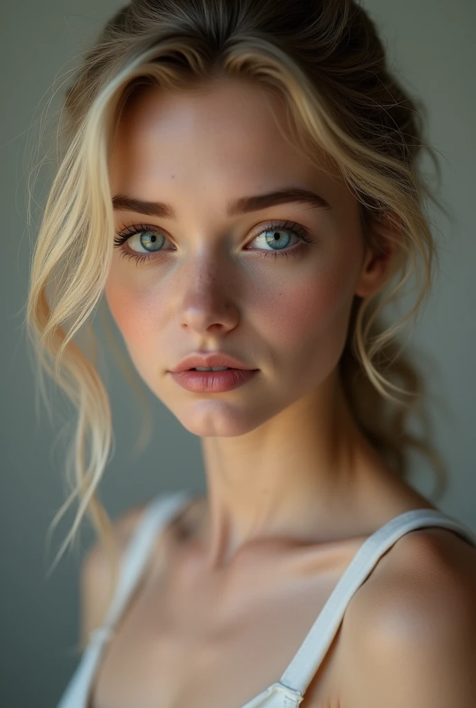 face dirty blonde russian women brune dirty blue eyes Naked woman 4k, focus, sensual, 4k,(masterpiece:1.3), (8k, photorealistic, RAW photo, best quality: 1.4), (1girl), beautiful face, (realistic face), beautiful hairstyle, realistic eyes, beautiful detailed eyes, (realistic skin), beautiful skin, clean skin, ultra high res, ultra realistic, hightly detailed, golden