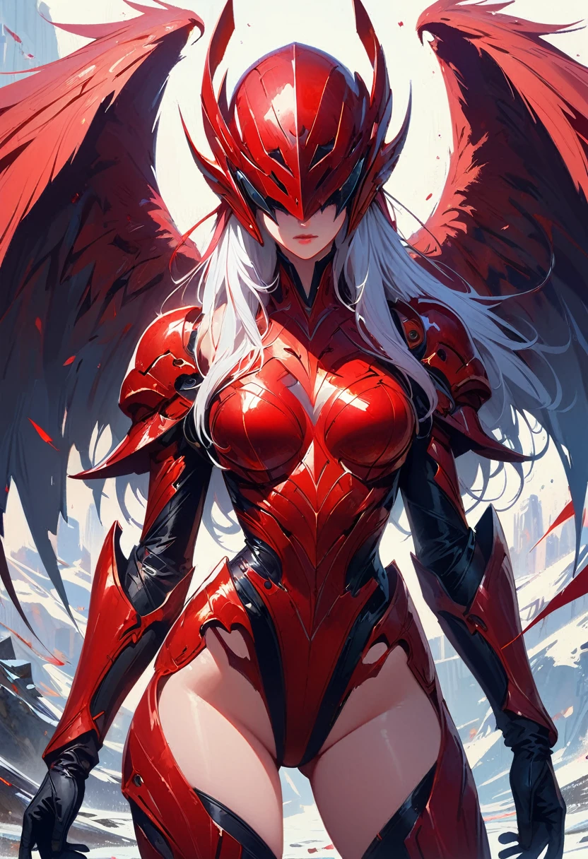 black，clair obscur, Ray tracing, movie lighting, cowboy shooting, 8k, Yes, Super details, precise, best quality, Award-winning, Award-winning, A High resolution, masterpiece, high detail，Guweiz on Artstation Pixiv, Popular topics on artstation pixiv, Detailed number concept art, author：Yang Jie, 2. 5D CGI anime fantasy artwork，ultra high definition，8k ，Realistic skin texture，clair obscur, Ray tracing, movie lighting, 8k, Yes, Super details, precise, best quality, Award-winning, Award-winning, A High resolution, masterpiece, high detail，in the snow，Clear，masterpiece， best quality， 8k， number， 1 girl， alone， stand up， hair accessories， Red eyes， Heartless expression， Bloodstained mechanical parts， electric wire， cable， failure effect， scary， Science fiction， futuristic， The background is darker inside， neon lights， Cyberpunk characters， surreal， strange， Disturbing， spine-chilling， scary， Western Metal，Red eyes，发black，Black long gloves，Rompers，leggings，Highlight her graceful figure,Wrap your whole body and stand up，symbiont，（（Raised sexy）），One-piece Pants，Red eyes，Venom Possession，发black，Black long gloves，Rompers，Black one piece，Blood-red eyes，best quality, High resolution, super detailed, Vivid texture, mask, bangs，wear socks，tears，Covered with Black slime
