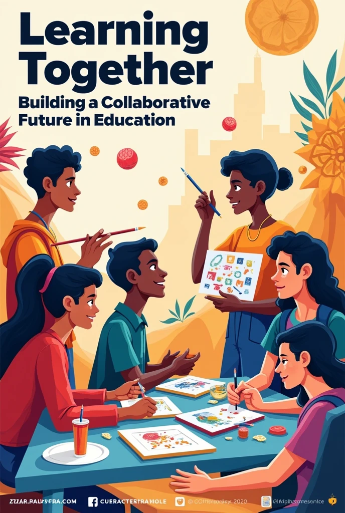 can you make a A4 poster related to this theme " GENERAL ASSEMBLY 2024"
Theme: "Learning Together: Building a Collaborative Future in Education
Dress code: Dress as your favorite artist