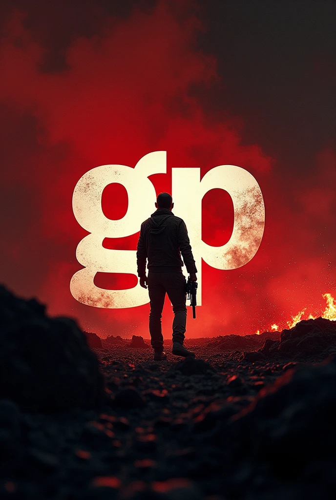 Image to place on the cover, That means it should be wider., video propaganda, movies or series, with the letters "GP" in the logo