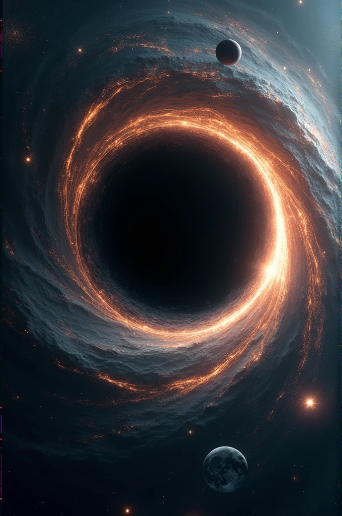 A black hole near the solar system 