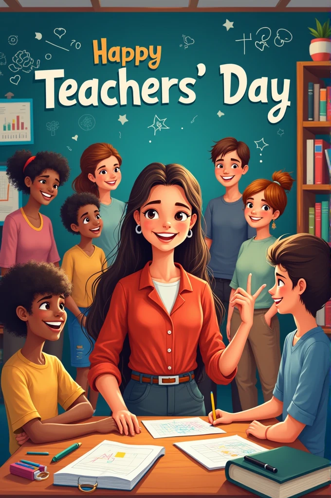 Teachers day poster
