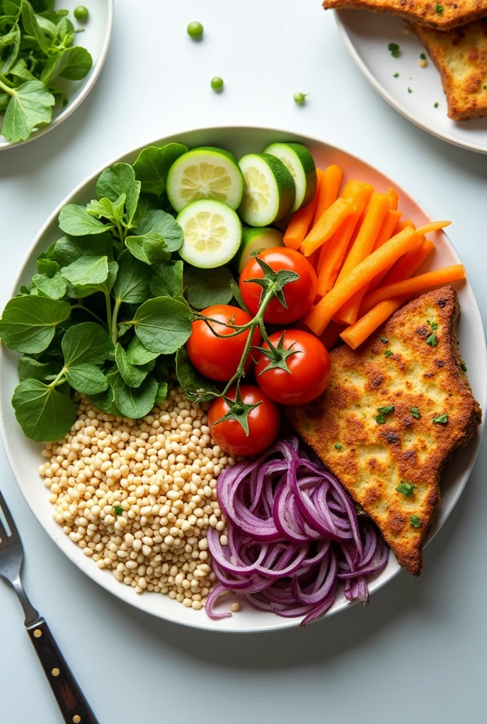 My plate healthy balance diet