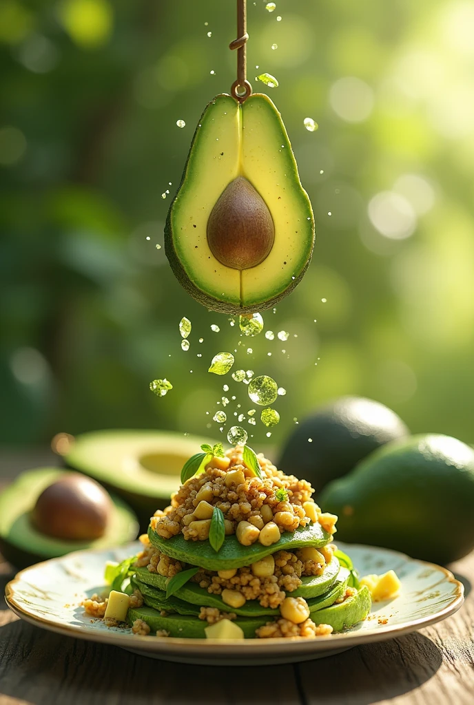 Create a social media post about eating avocado.. according to 2024..
The benefits of eating avocado should be written there... create an add