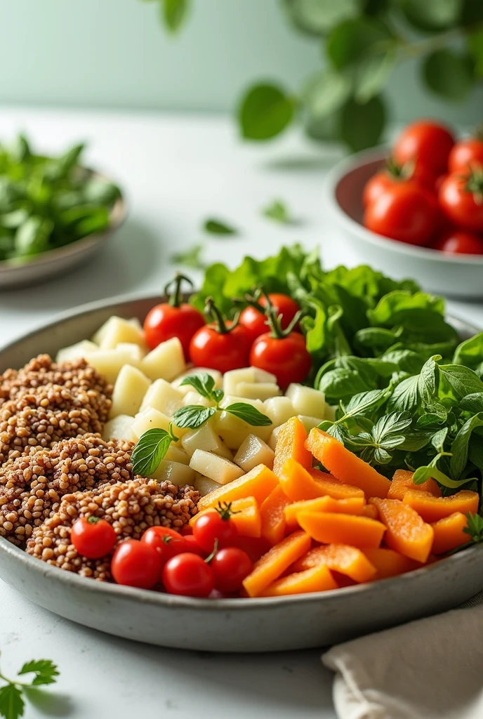 My plate healthy balance diet