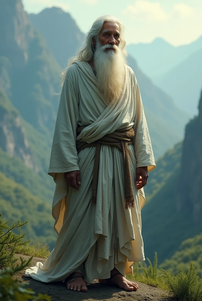 sadhu baba came and stood up