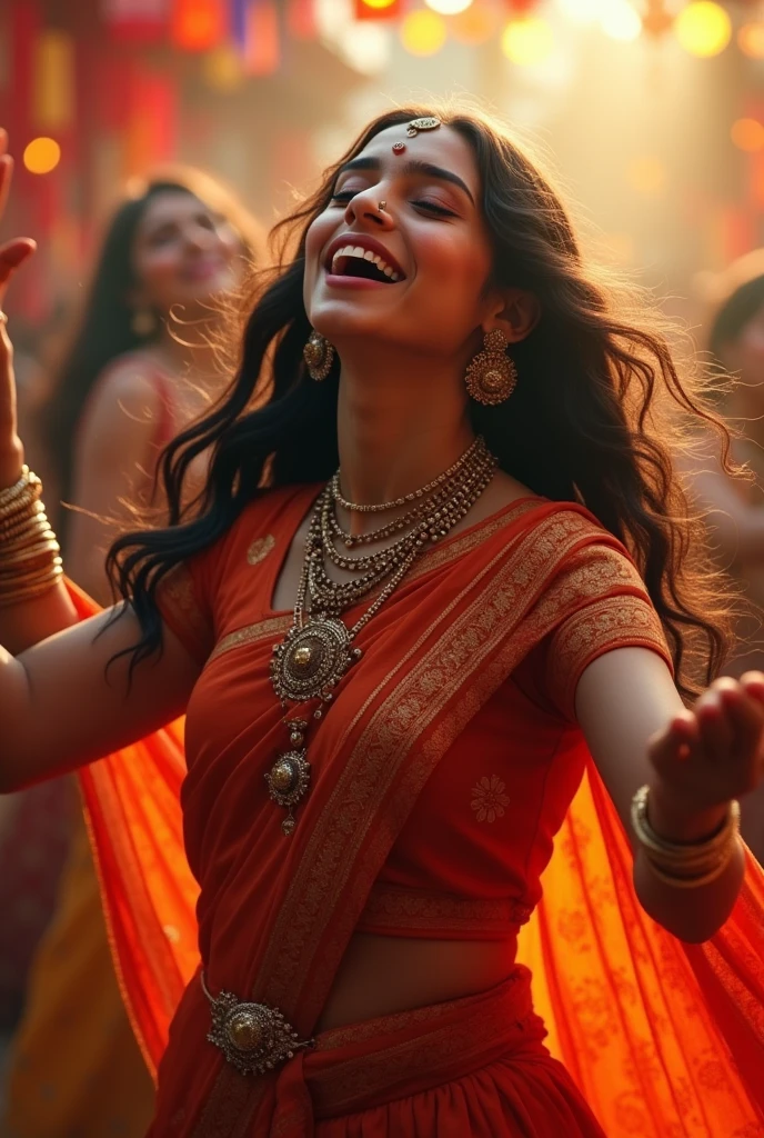 Indian girl singing,age 20
