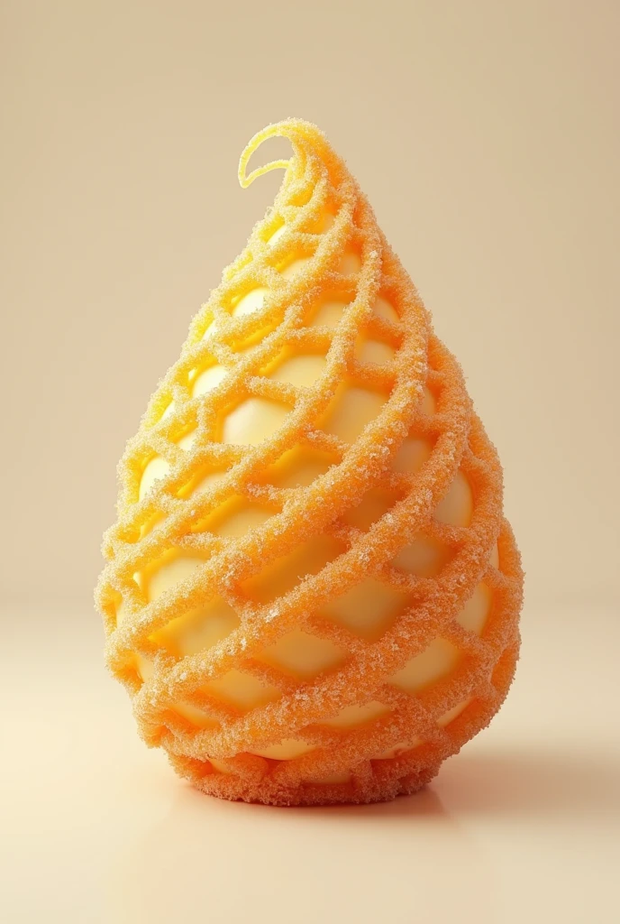 make a picture of a sweet called Italian straw