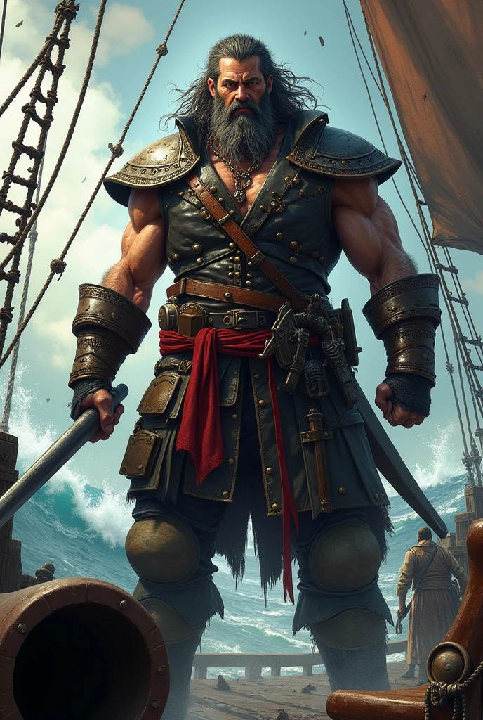 pirate、captain、Strong